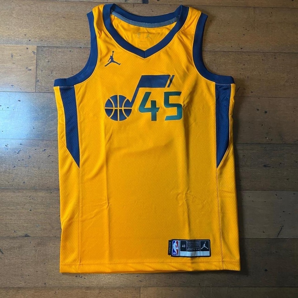 Utah Jazz Donovan Mitchell jersey Size S